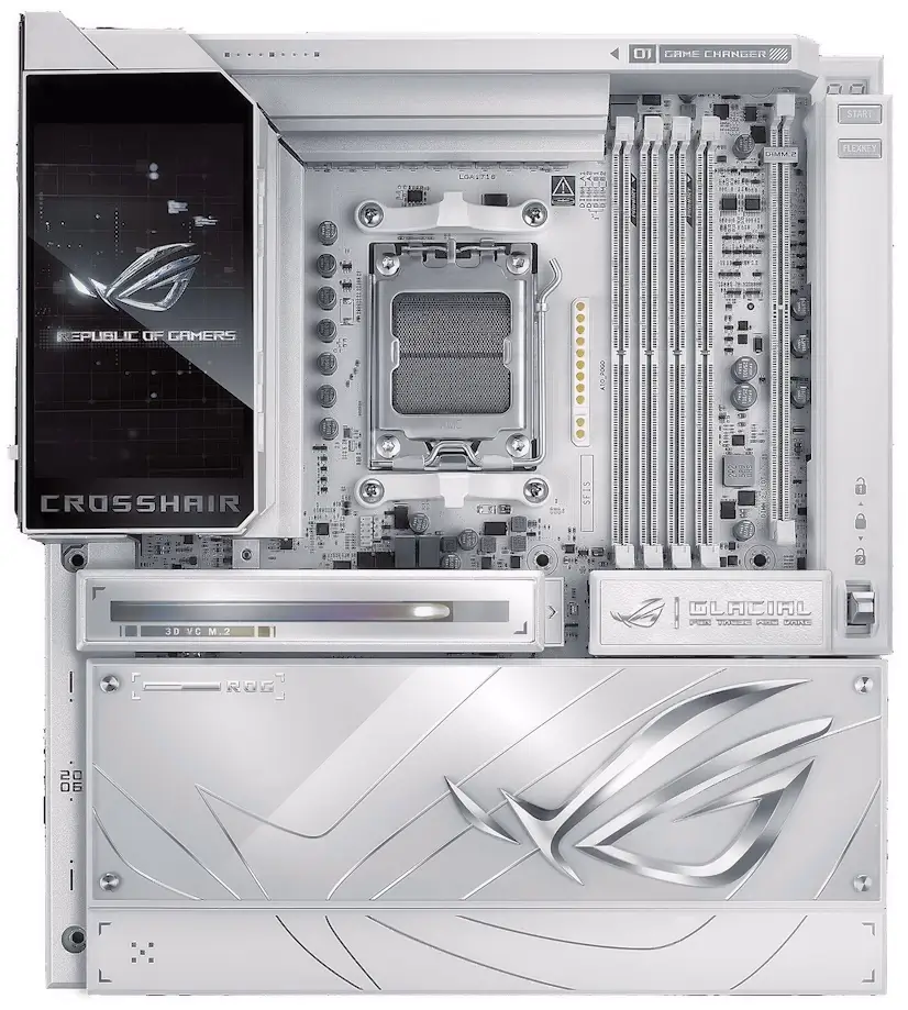 Alcalá de Henares PC - Montaje Placa Base ASUS ROG CROSSHAIR X870E GLACIAL Alcalá de Henares